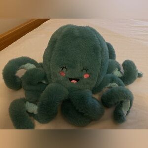 Plush Octopus -weighted and warmed